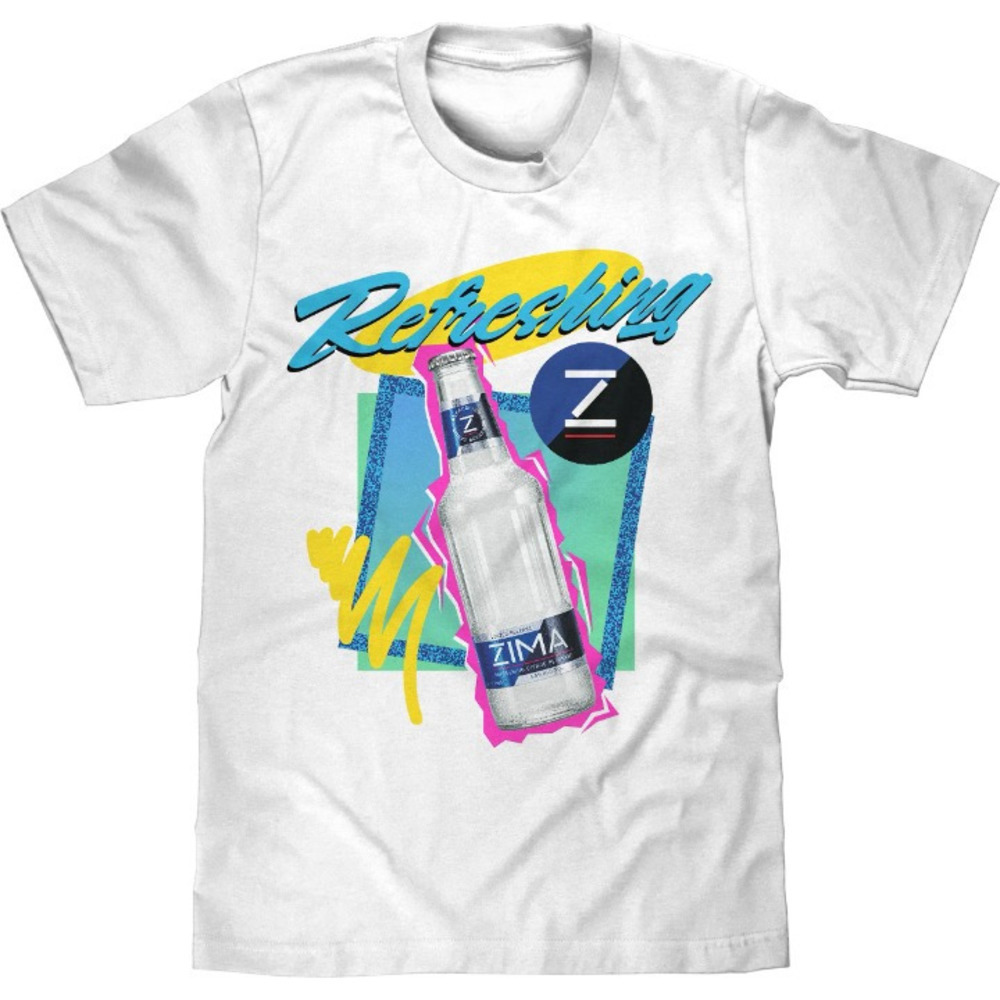Zima Drink Vintage Retro Beverage Graphic Unisex T-Shirt